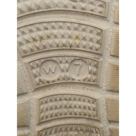 Crocs Womens Size 7 Black Slip-On Comfort Flats - Picture 6 of 8